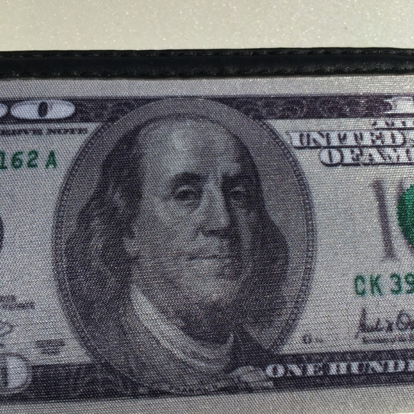 Money Wristlet Mini Purse Pouch - Picture 3 of 13